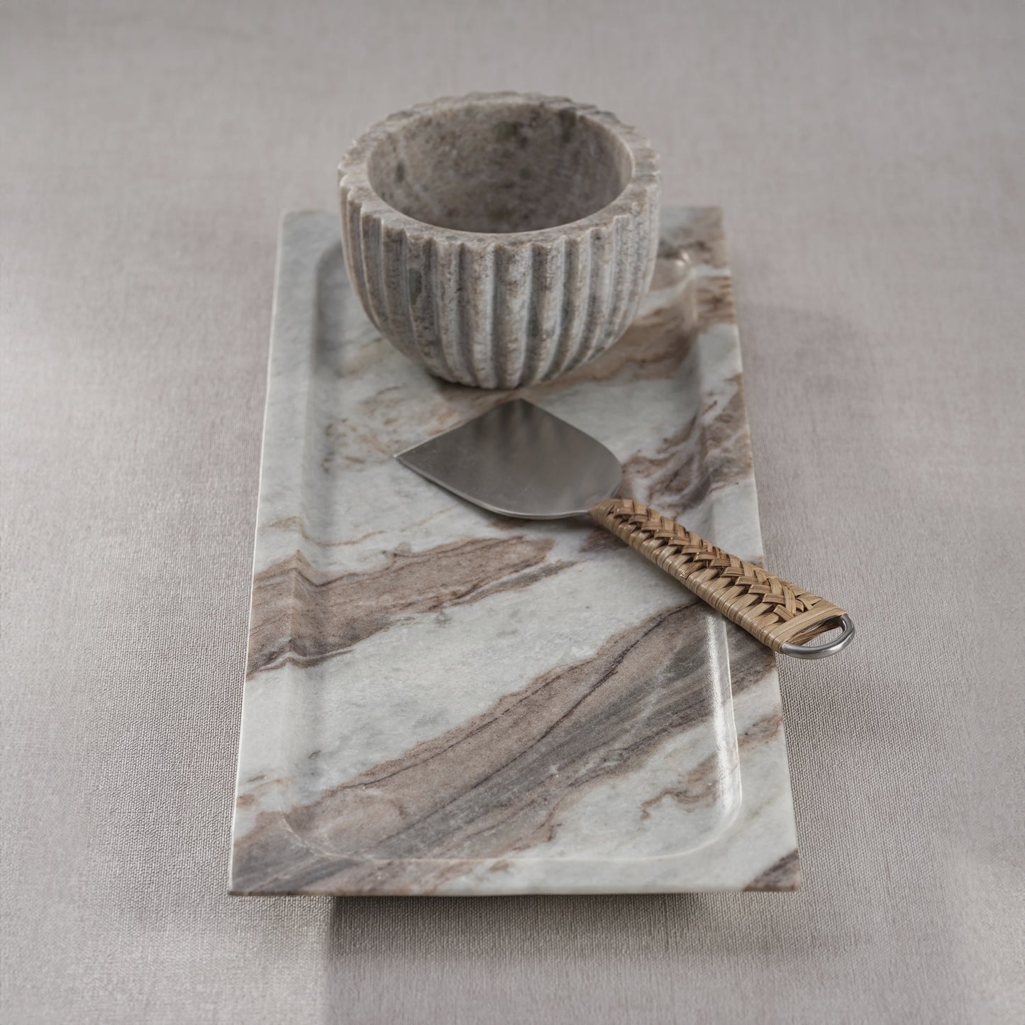 Arabescato Marble Tray