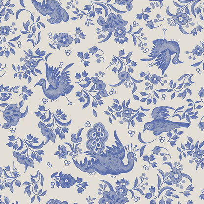 Blue Regal Peacock Napkins