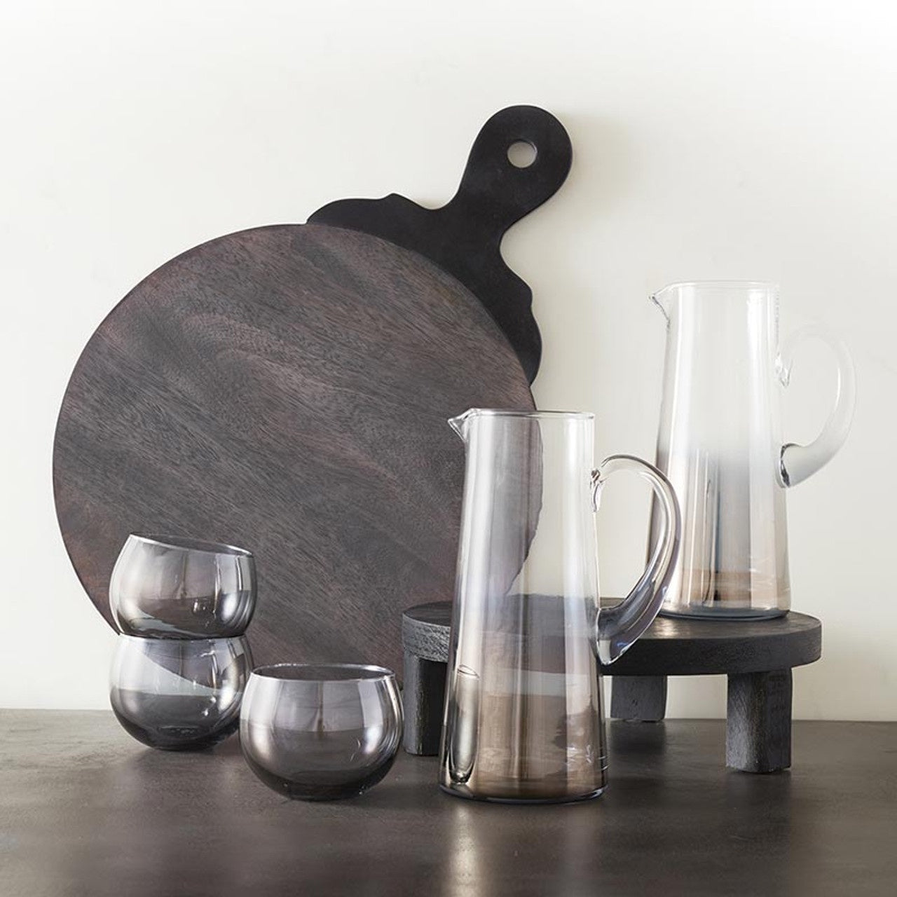 Ombre Glass Pitcher