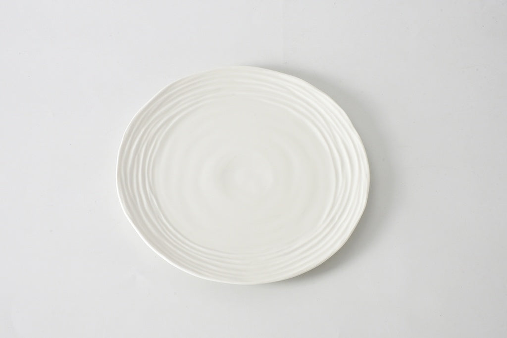 LBL-White Round Dinner Plate