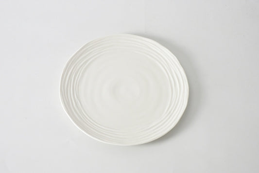 LBL-White Round Dinner Plate