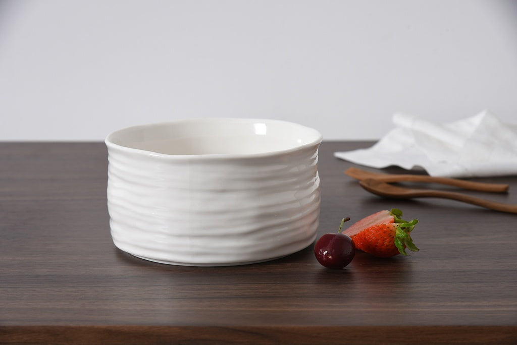 LBL-White Small Bowl Cereal Soup
