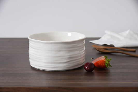 LBL-White Small Bowl Cereal Soup