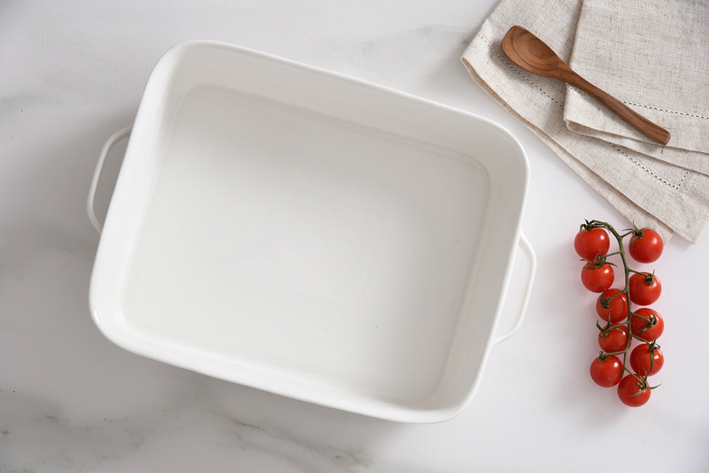 LBL-White Rectangular Baking Dish