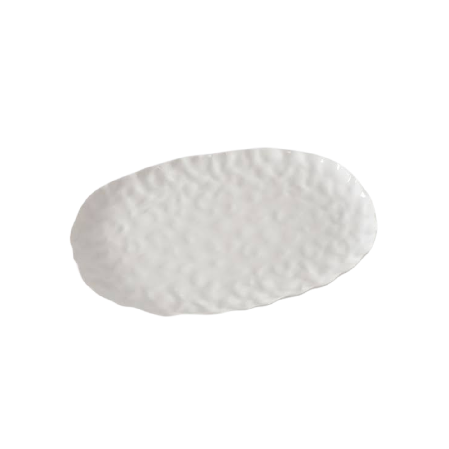 WOW-White Large Oval Platter