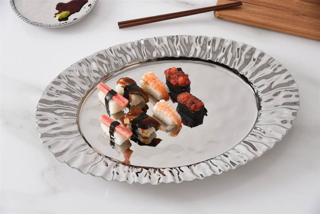 MAS-Silver Large Platter