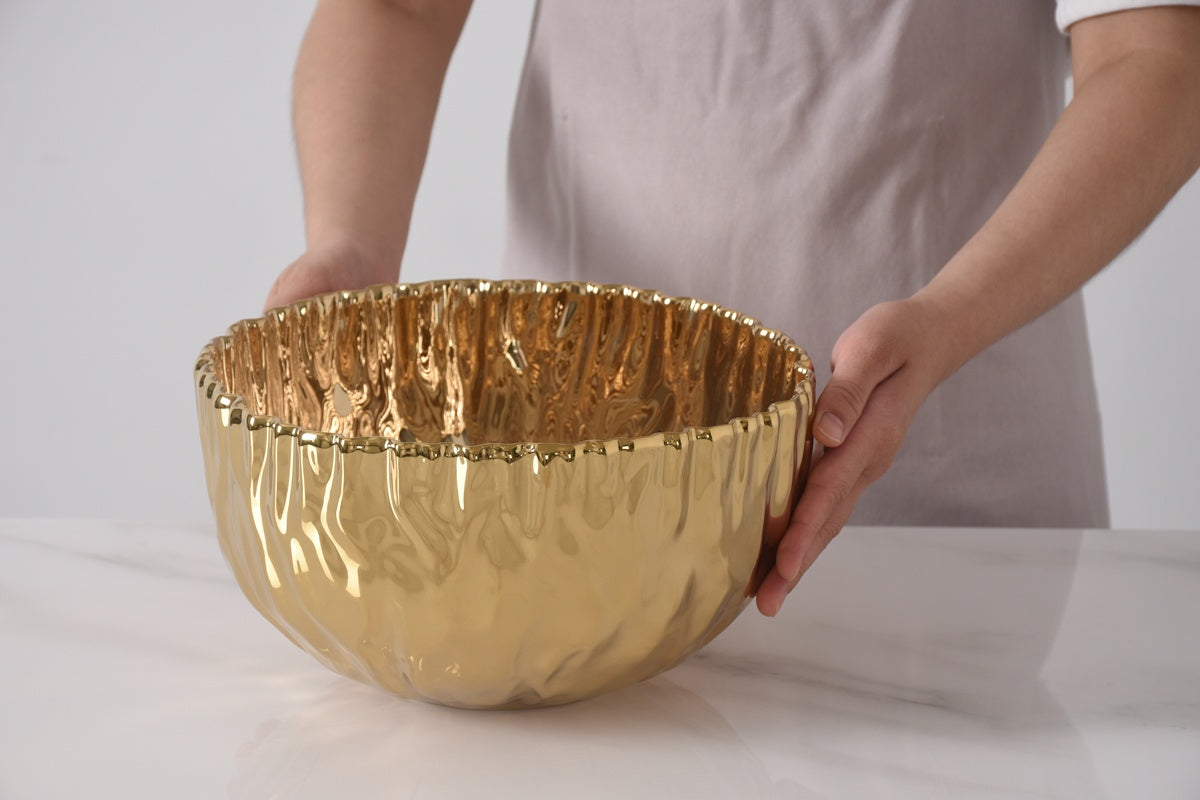 MAS-Gold Large Bowl