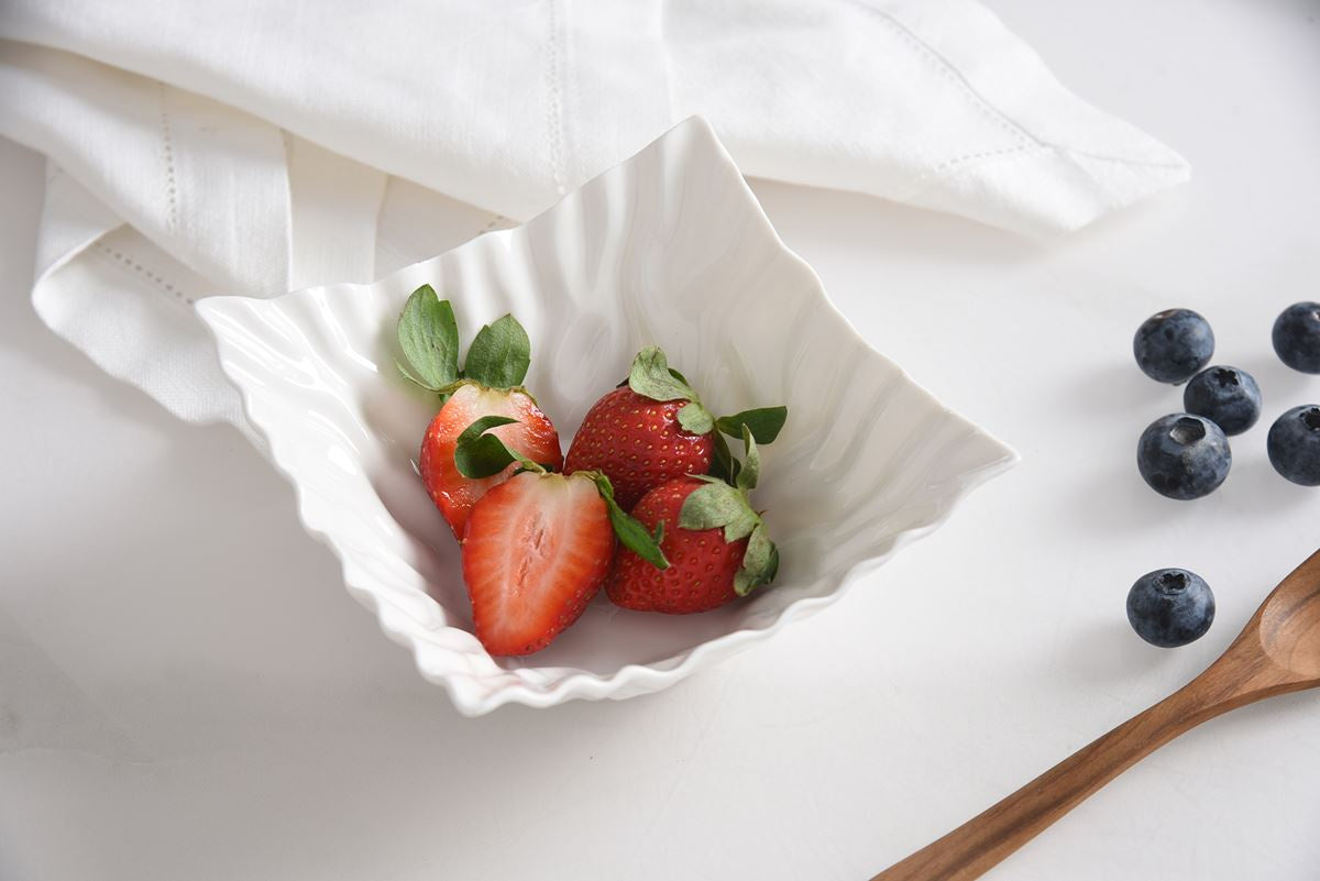 MAS-White Square Snack Bowl | Details Panamá