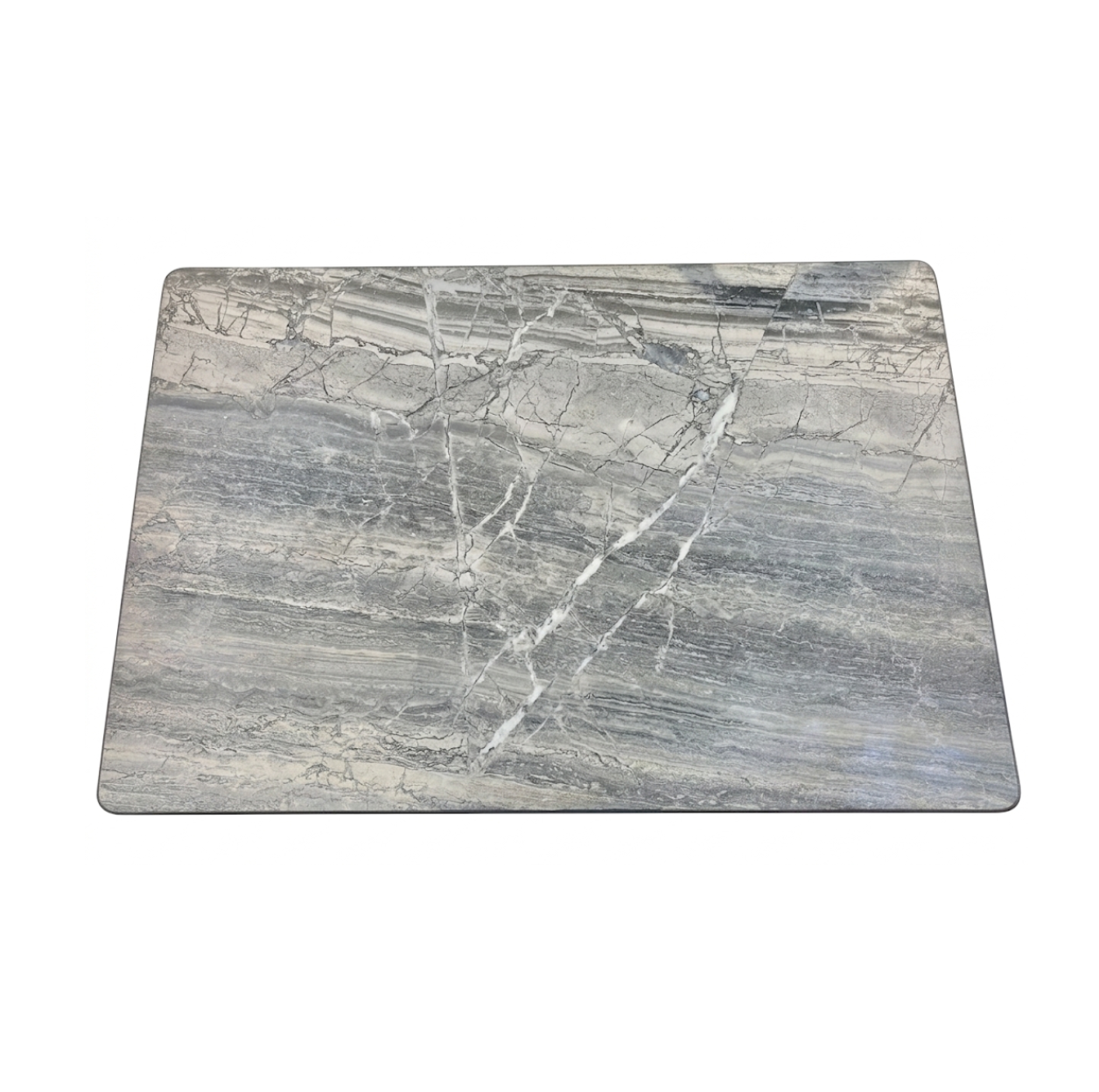 Rect.Marble Placemat/Victoria Milky