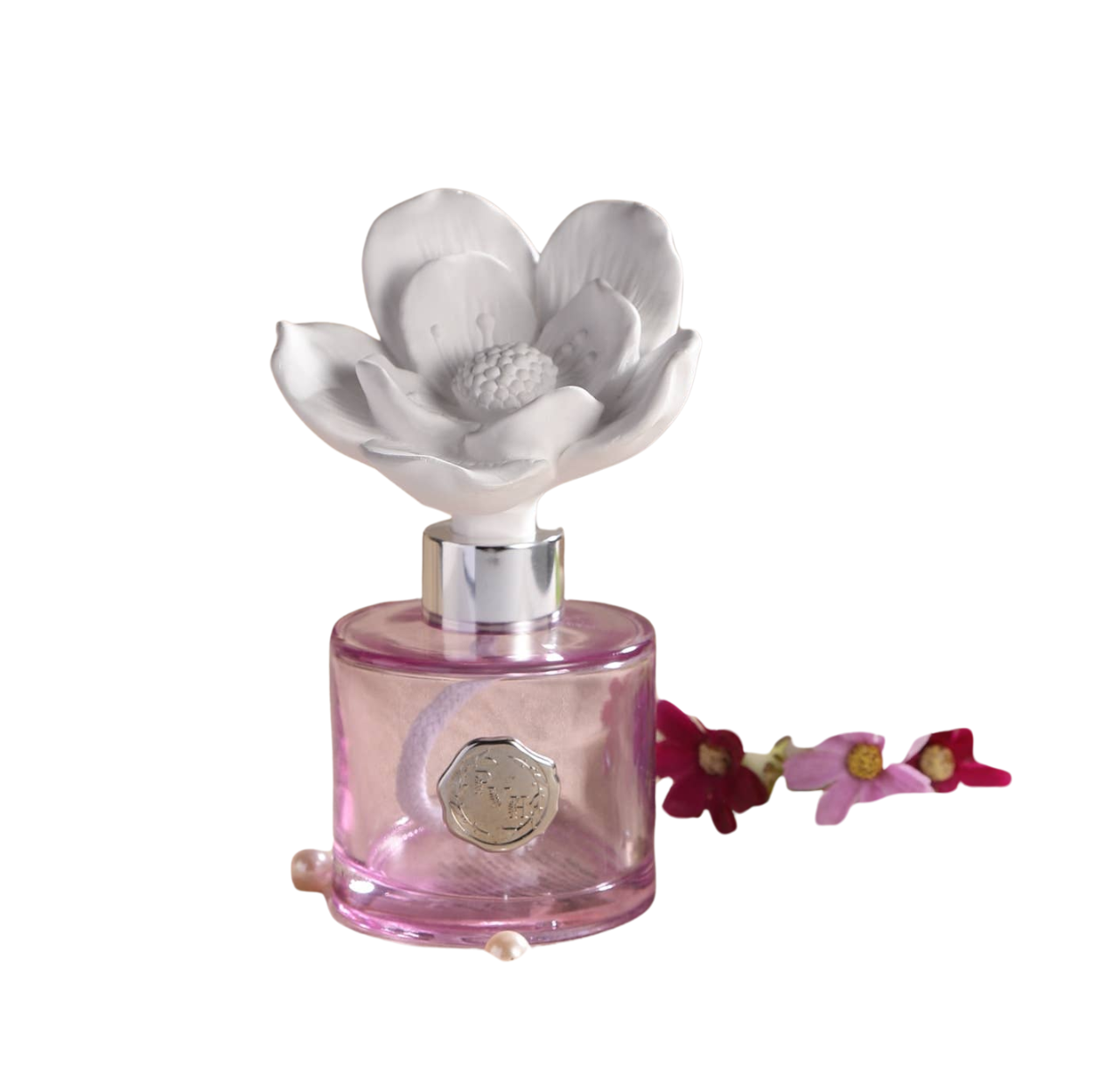 Ceramic Flower Diffuser Gift Set -Velvet Petunia