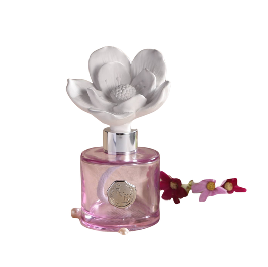 Ceramic Flower Diffuser Gift Set -Velvet Petunia