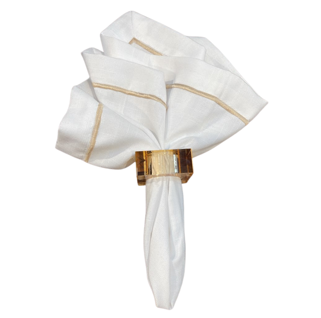 Dye Colored Design Napkin Rings