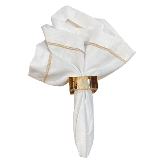 Dye Colored Design Napkin Rings
