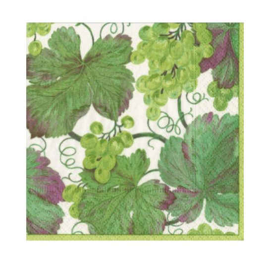 Vineyard Blanc Cocktail Napkin