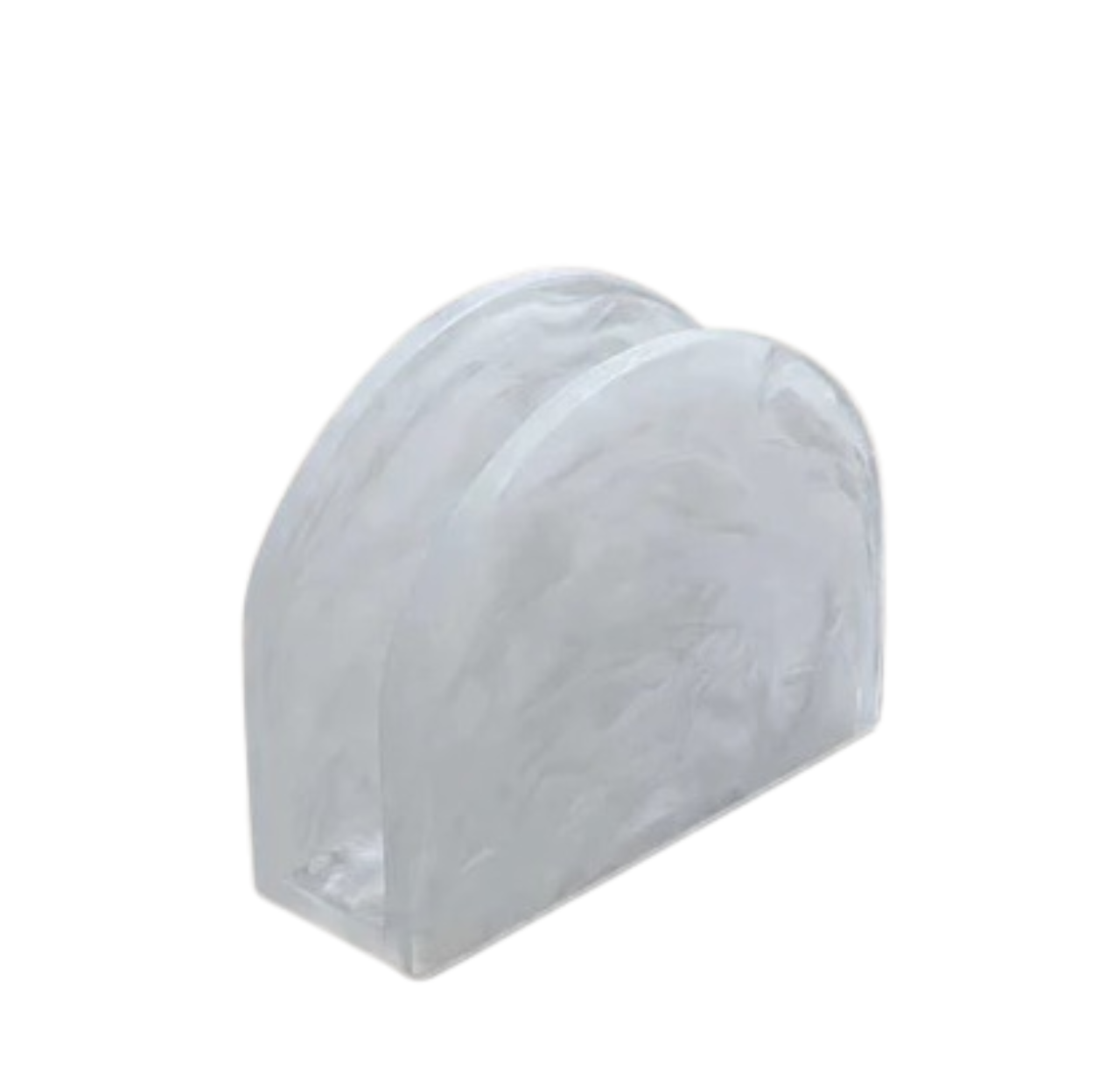 Resin Napkin Tissue Holder Swirl Marble