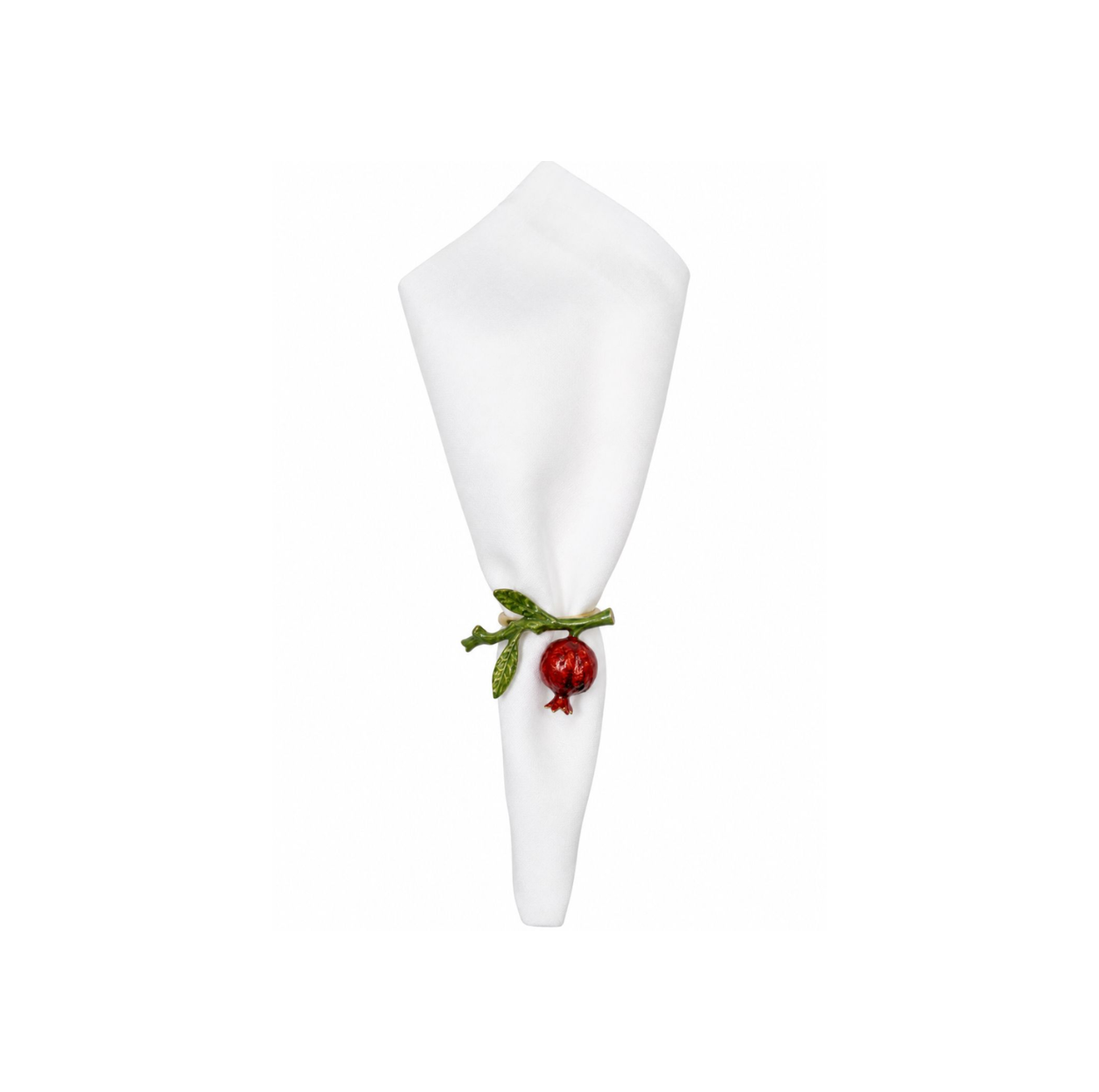 Pomegranate Napkin Ring / Red