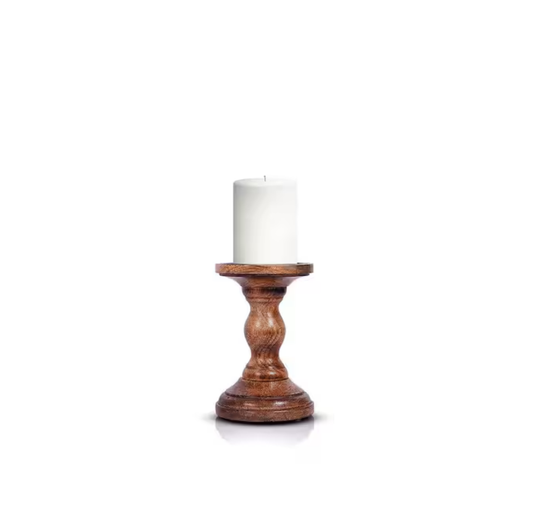 Natural Heights Pillar Candle Holder L | Details Panamá