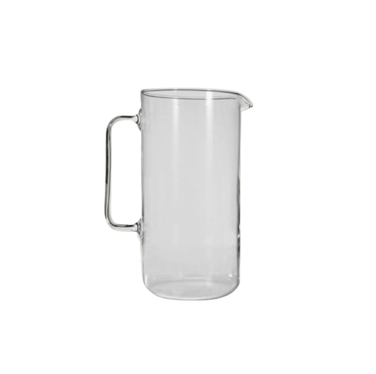 Cylinder Glass Pitcher
