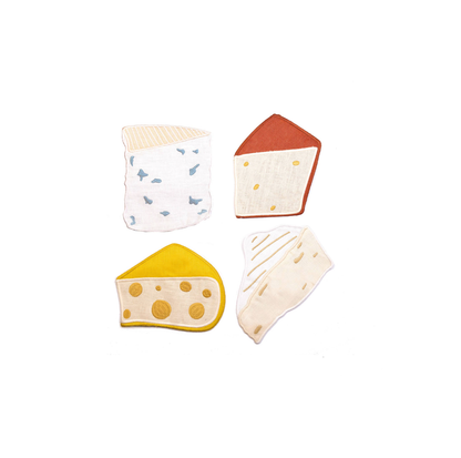 Cheese Cocktail Napkins S/4