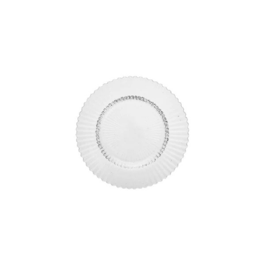 Archie Clear Dessert Plates Set/4 | Details Panamá