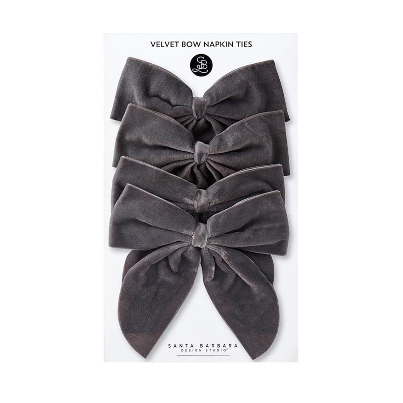 Velvet Bow Napkin Ties 2