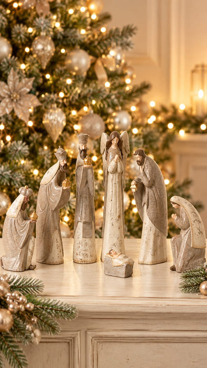 7 Figures Nativity Set