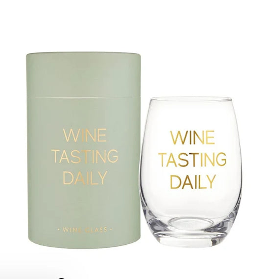 Stemless Wine Glass | Details Panamá