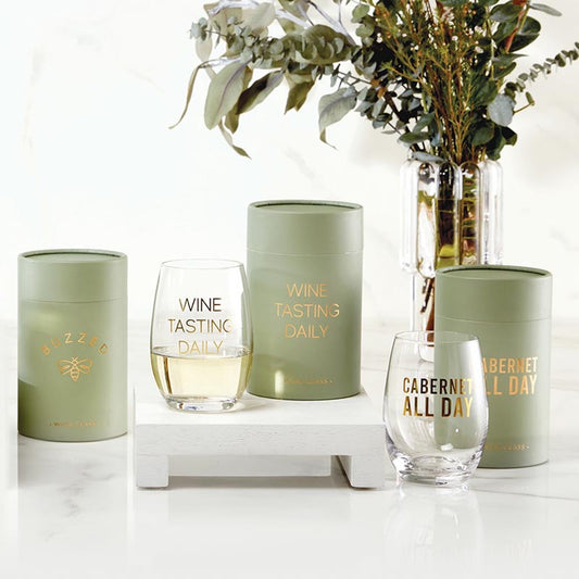Stemless Wine Glass