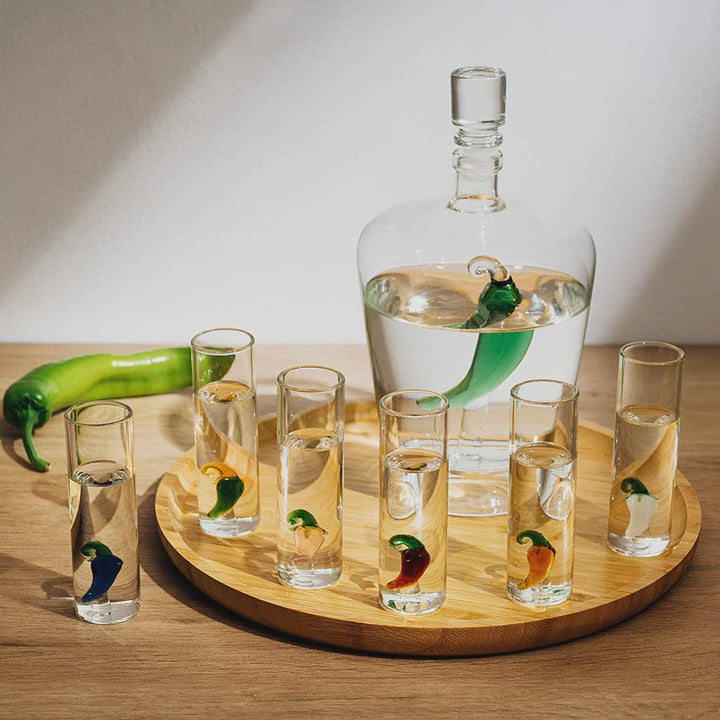 Tequila Decanter Peppers