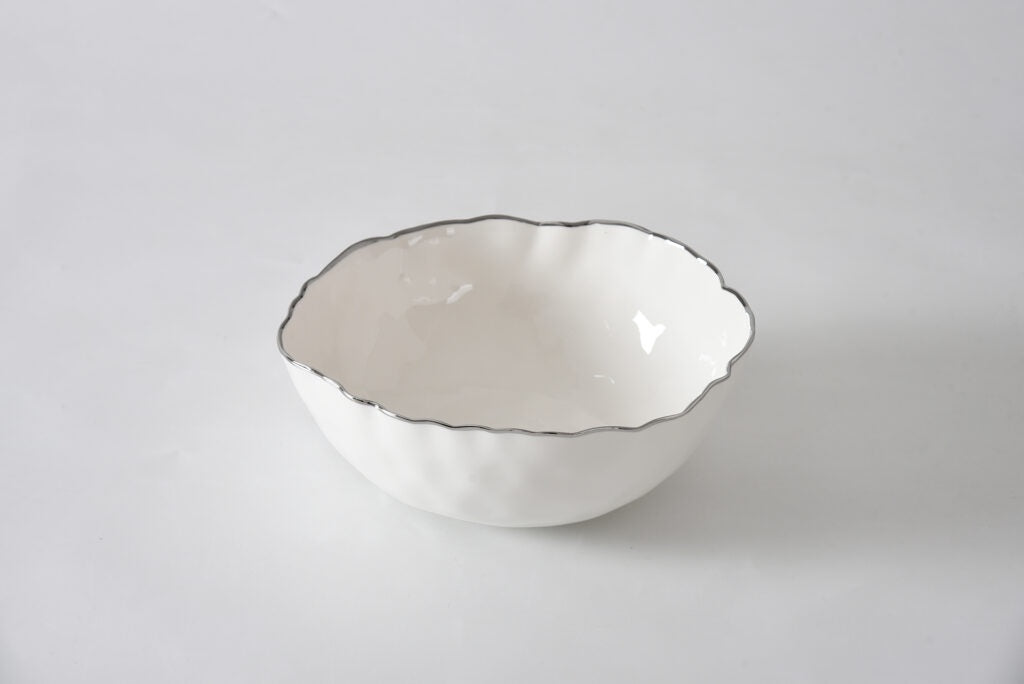 POR-White Medium Bowl