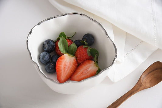 POR-White Snack Bowl