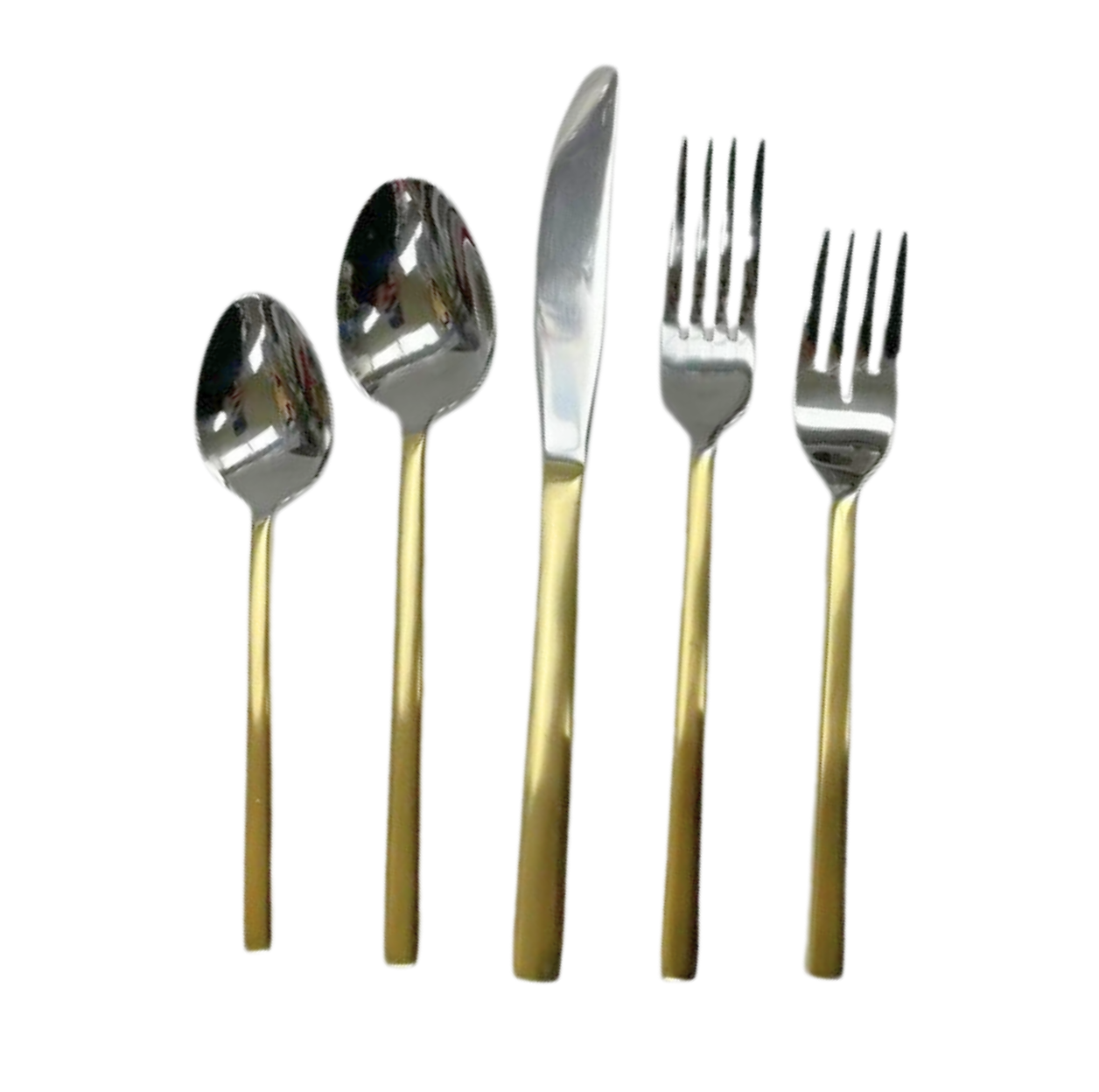 Kyoto Gold Plated 20 Piece Flatware