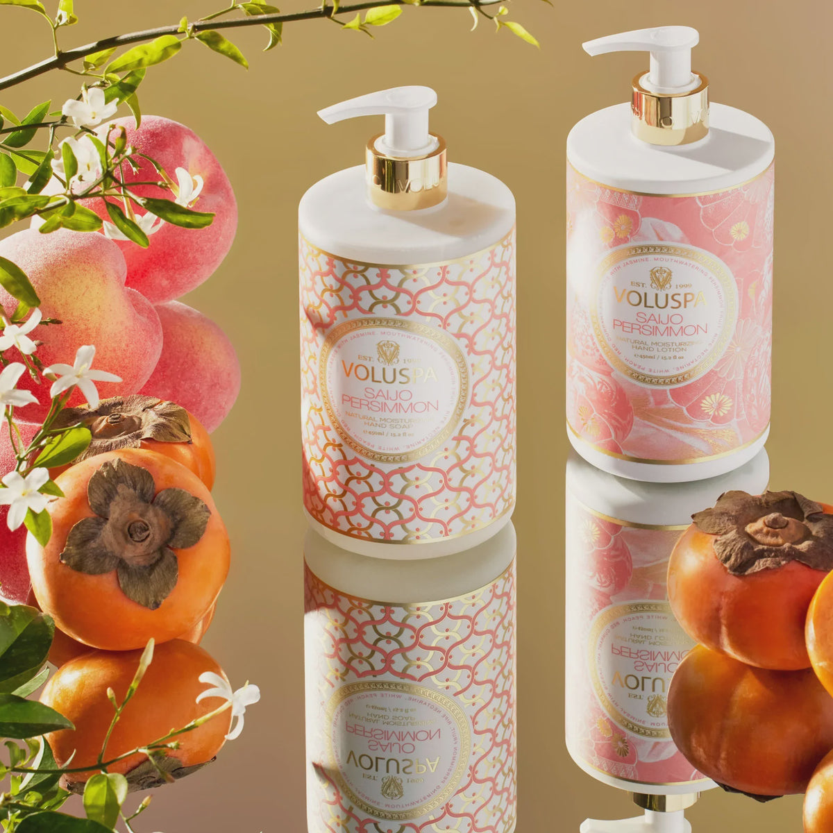 Saijo Persimmon Handsoap & Lotion