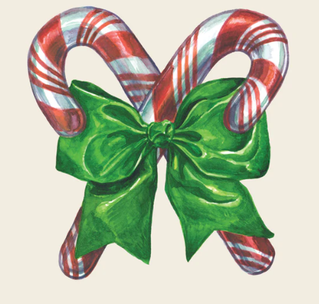 Candy Cane Cocktail Napkins