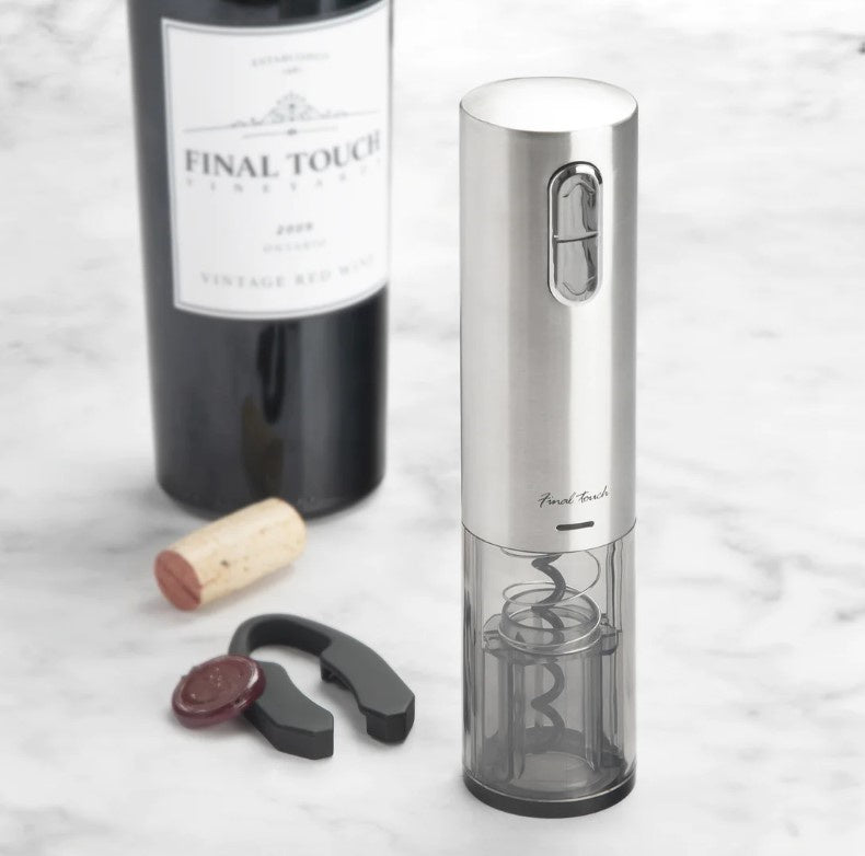 Electric Corkscrew with Lithium-Ion Battery