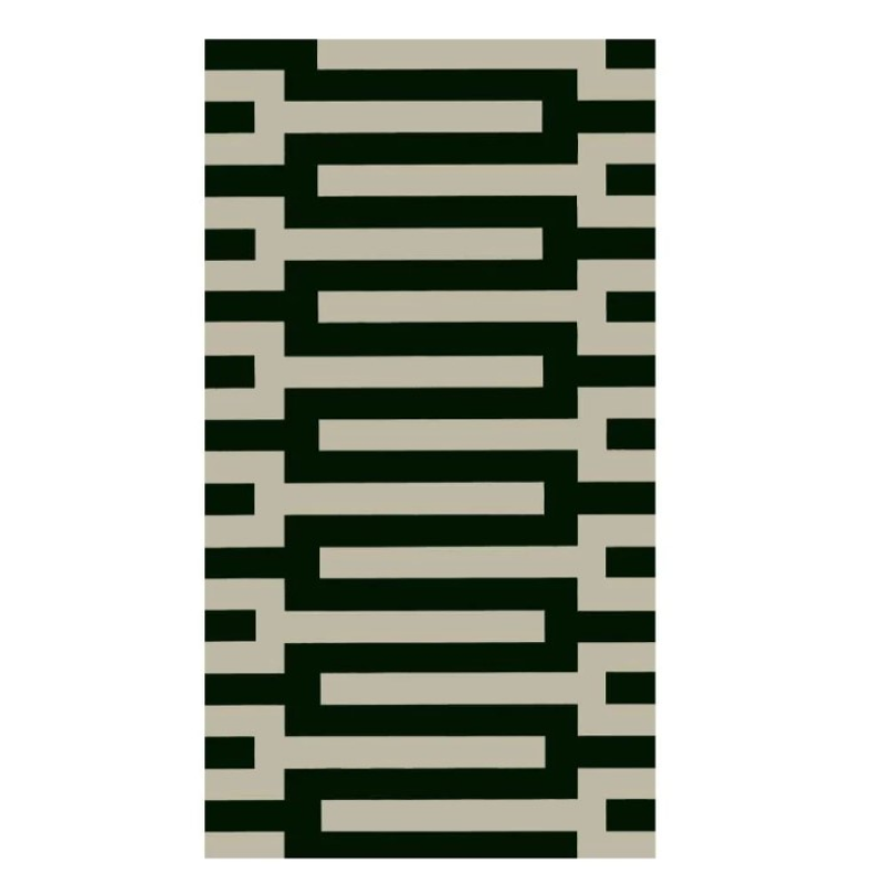 Zipper Black Napkins