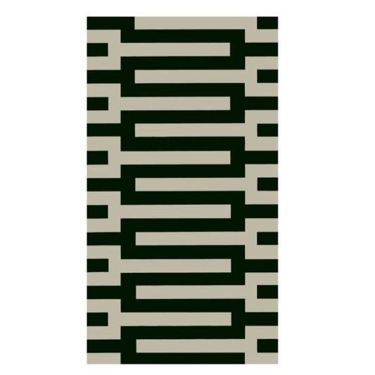 Zipper Black Napkins