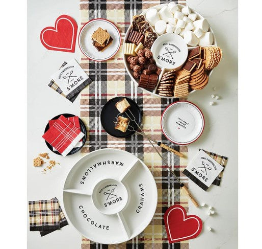 Ceramic Serving Tray Party 'Smore
