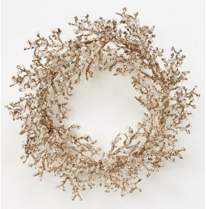Crystal Christmas Wreath