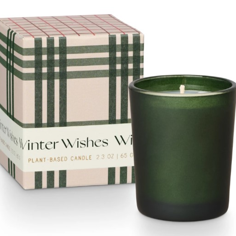 Christmas Boxes Balsam And Cedar Mini Tin Candles
