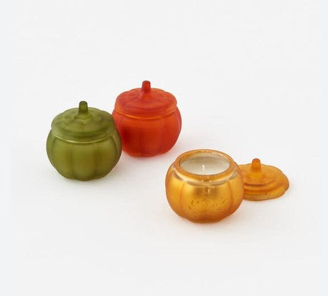 Pumpkin Wax Filled Candles | Details Panamá