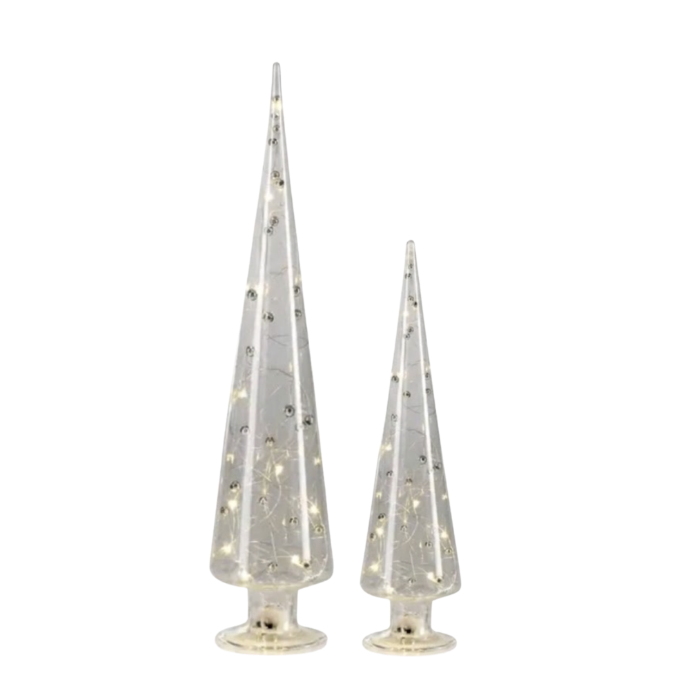 Led Glass Trees