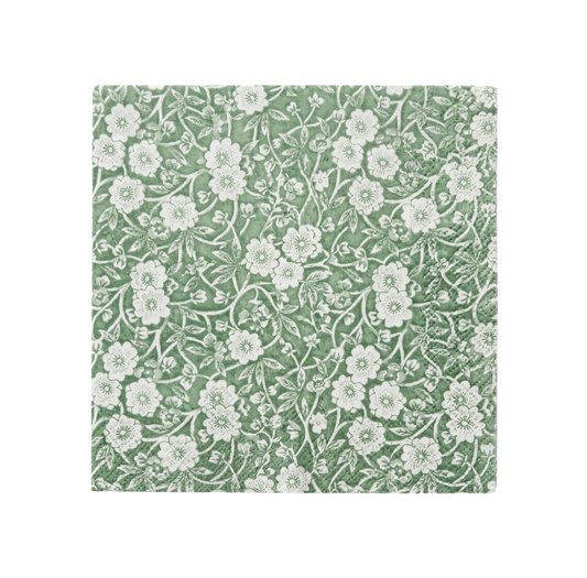 Green Calico Napkins | Details Panamá