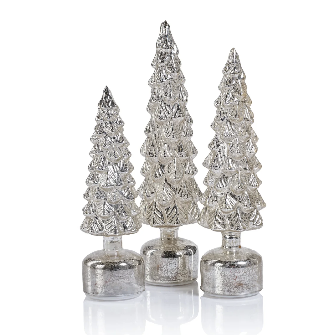 Mountain Pine Rotating Led Trees