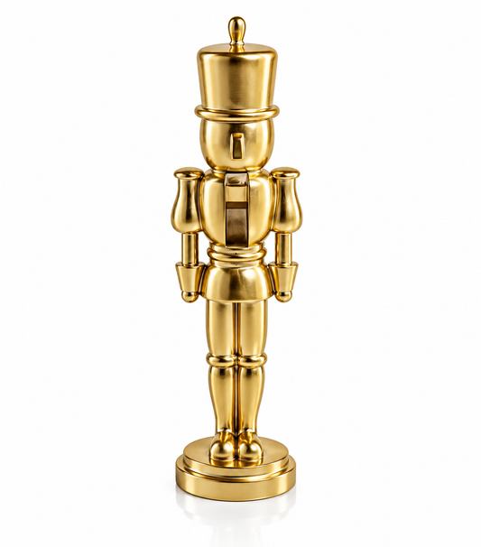 Metallic Finish Decorative Nutcrackers