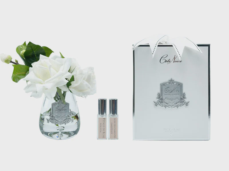 Tea Rose - Ivory White