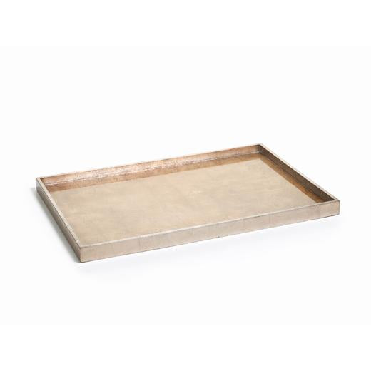Antique Gold & Silver Tray M
