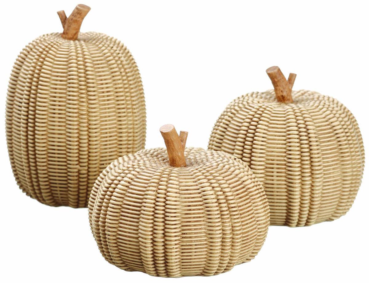 Wicker Pumpkins