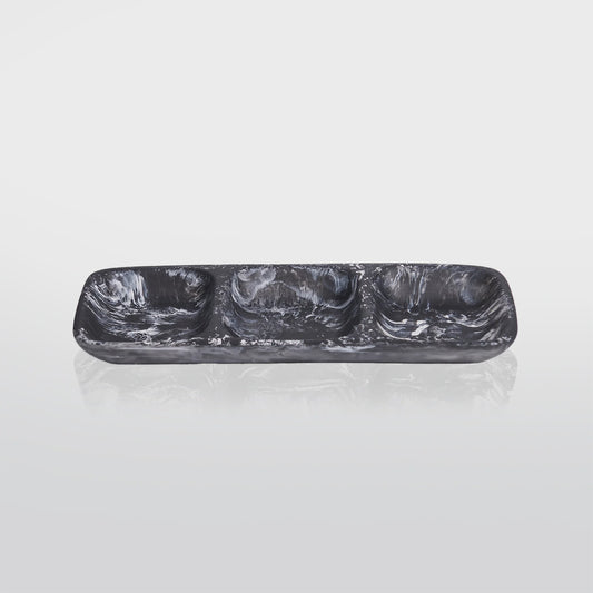 Everyday 3 Part Tray Large - Black