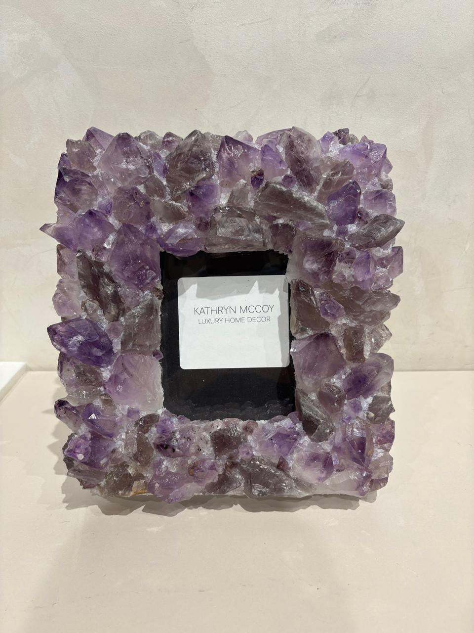 Amethyst Quartz Photo Frame 4X6